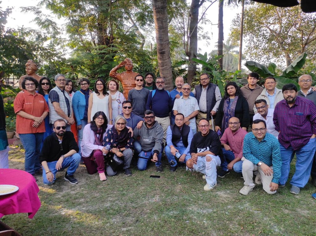 Professor Chattopadhyay’s reunion and academic endeavors in India