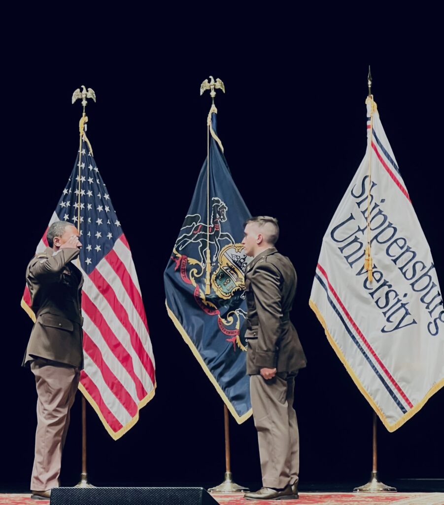 Caleb Smith ’25 begins a Army career as second lieutenant