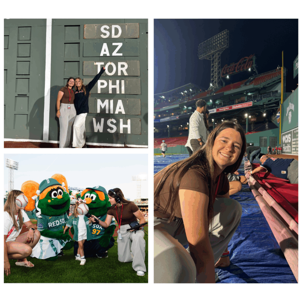 Ship softball’s Caityln Martell spends the summer with the Boston Red Sox