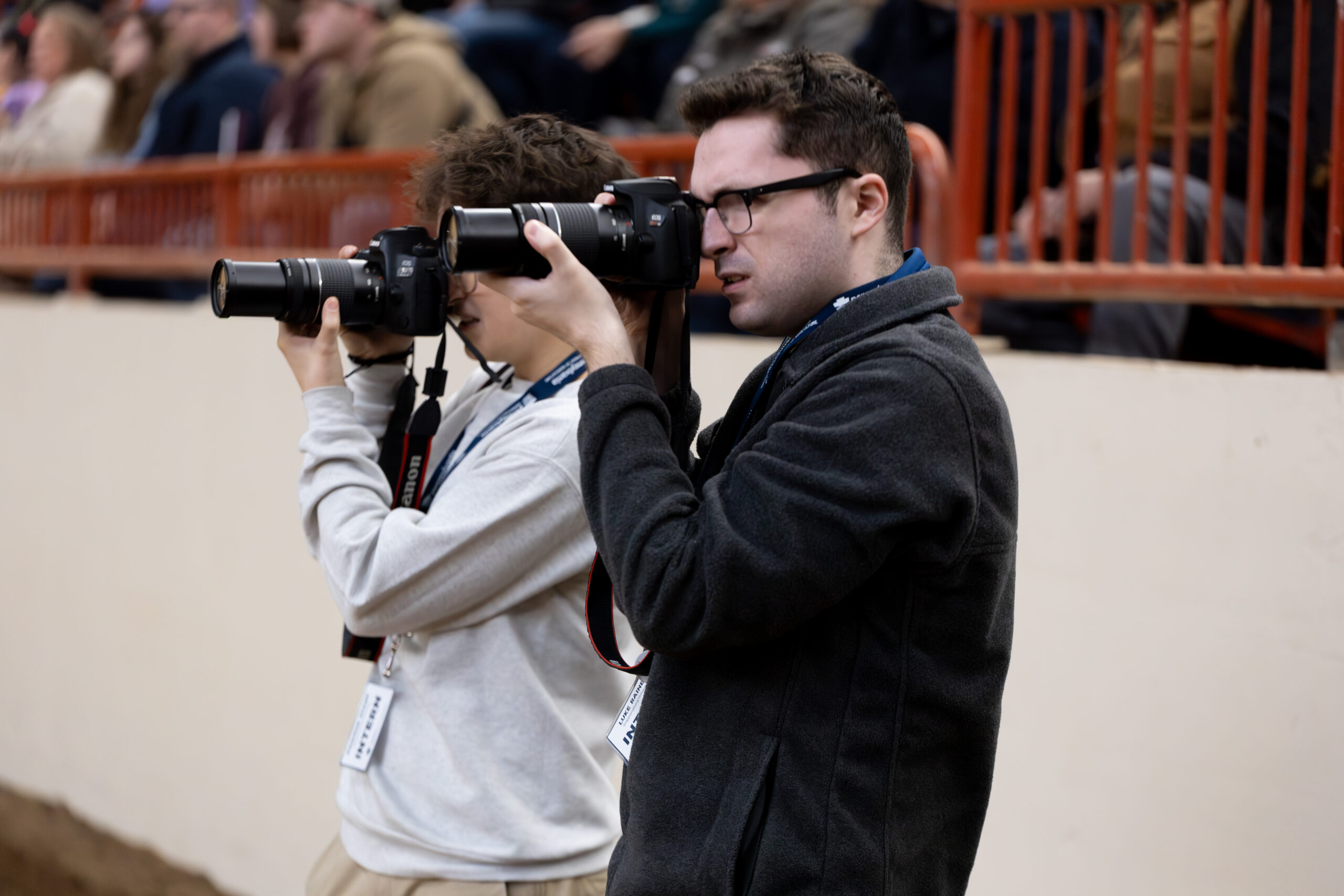 Press Interns gain hands-on experience at 110th Pennsylvania Farm Show - Madison Sharp and Luke Rainey
