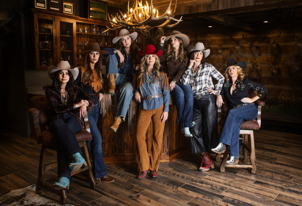 FI9A9693 Bourbon Cowgirl photo shoot for feature in Cowgirl Magazine. Models are local customers wearing attire from Bourbon Cowgirl’s carefully curated collection of western apparel.