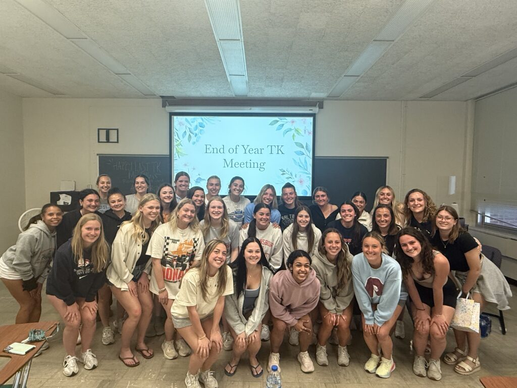 Malu Takahashi and Sammy Lerario advance women and gender equality initiatives at Ship; Sammy Lerario with Tau Kappa