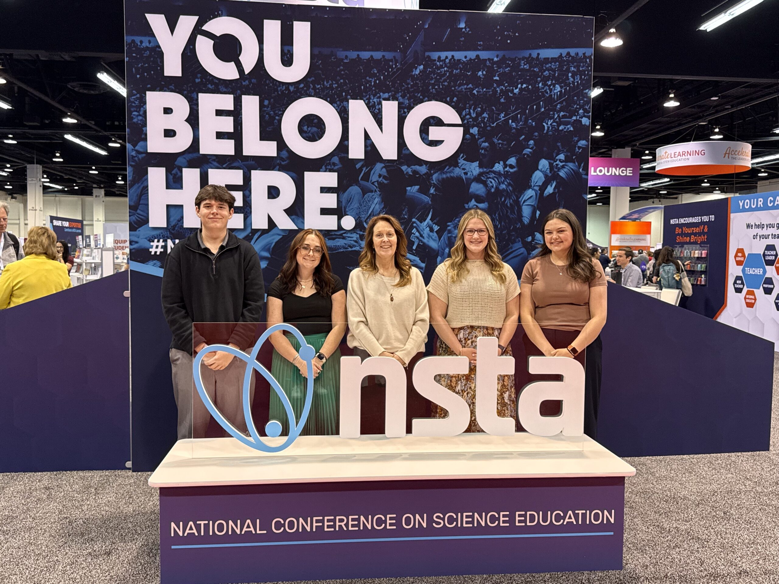 Science education students help cover the NSTA spring conference