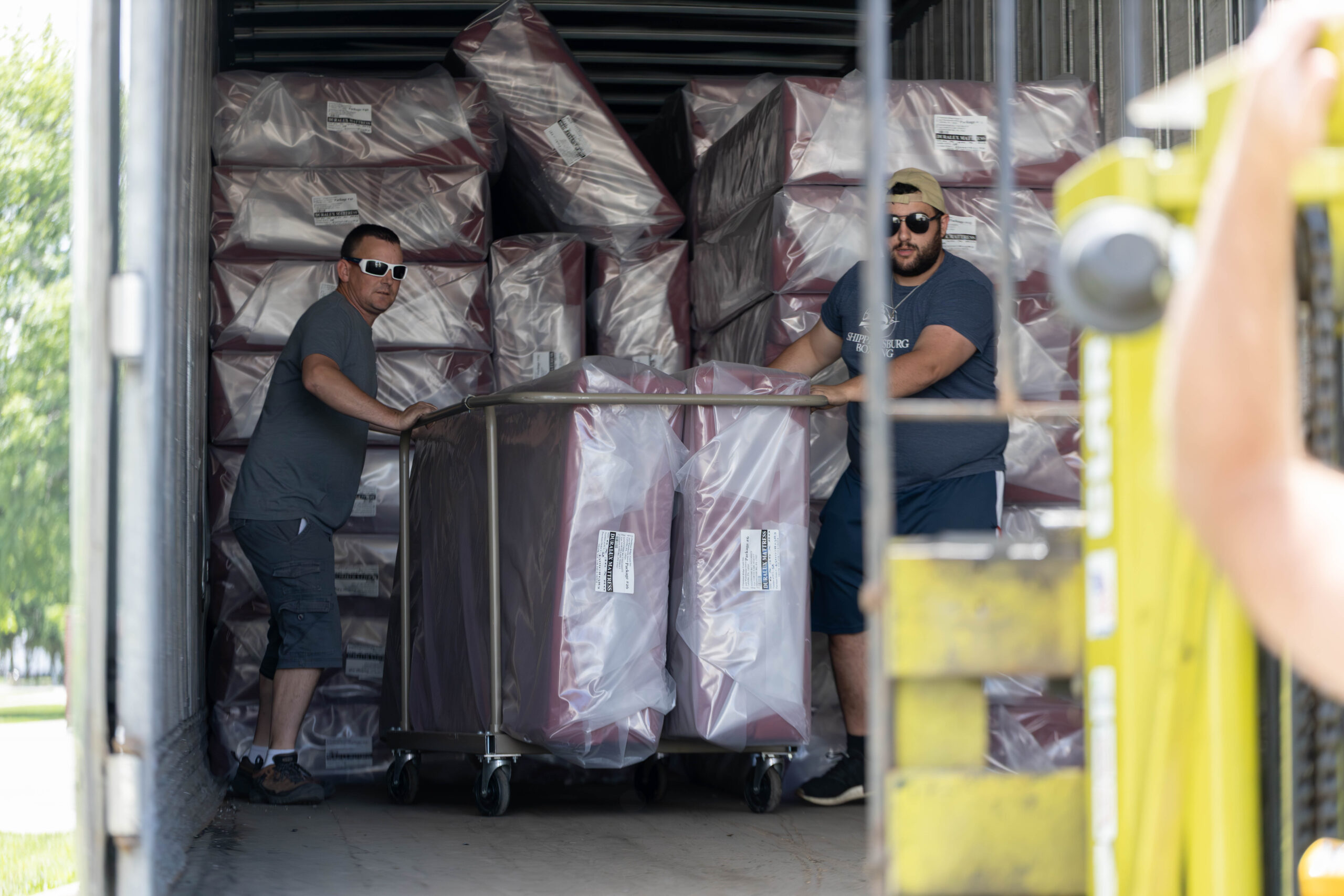 Housing and Residence Life recycles nearly 30 tons of mattresses