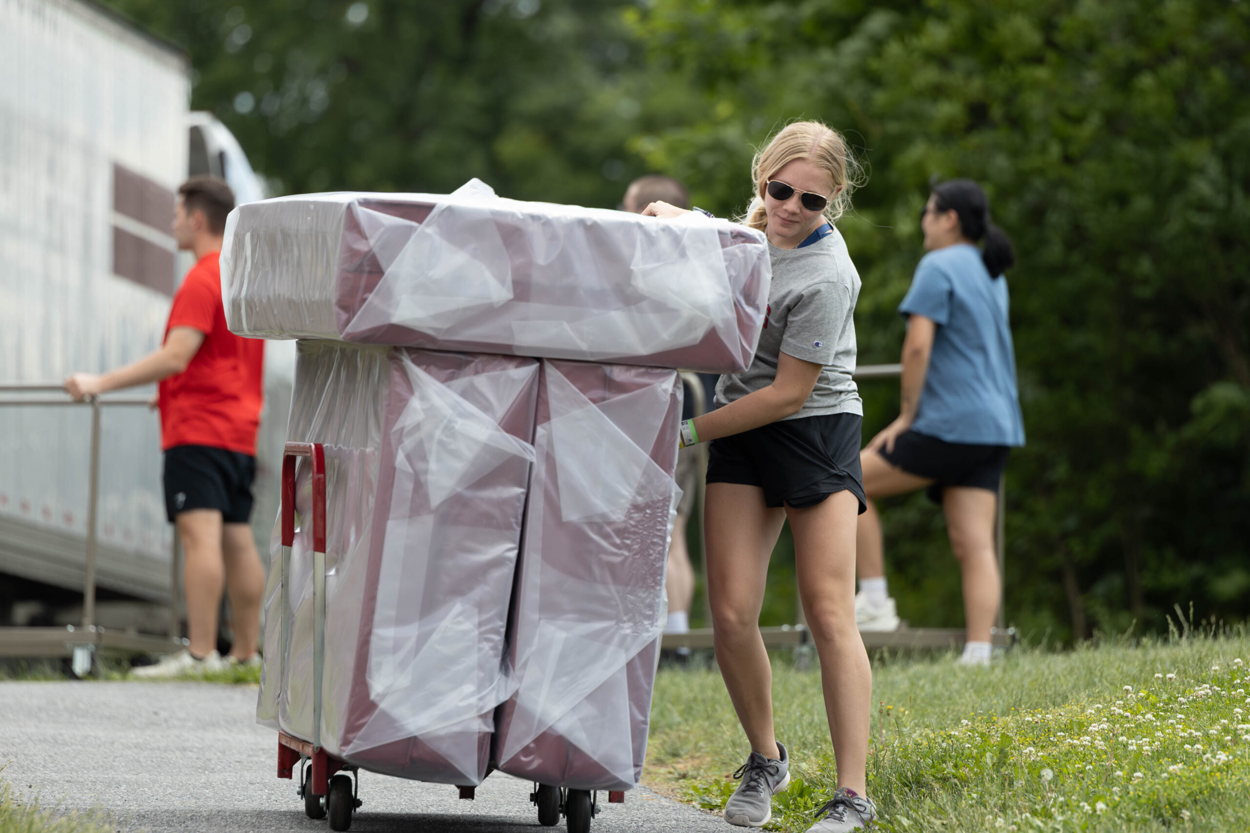 Housing and Residence Life recycles nearly 30 tons of mattresses