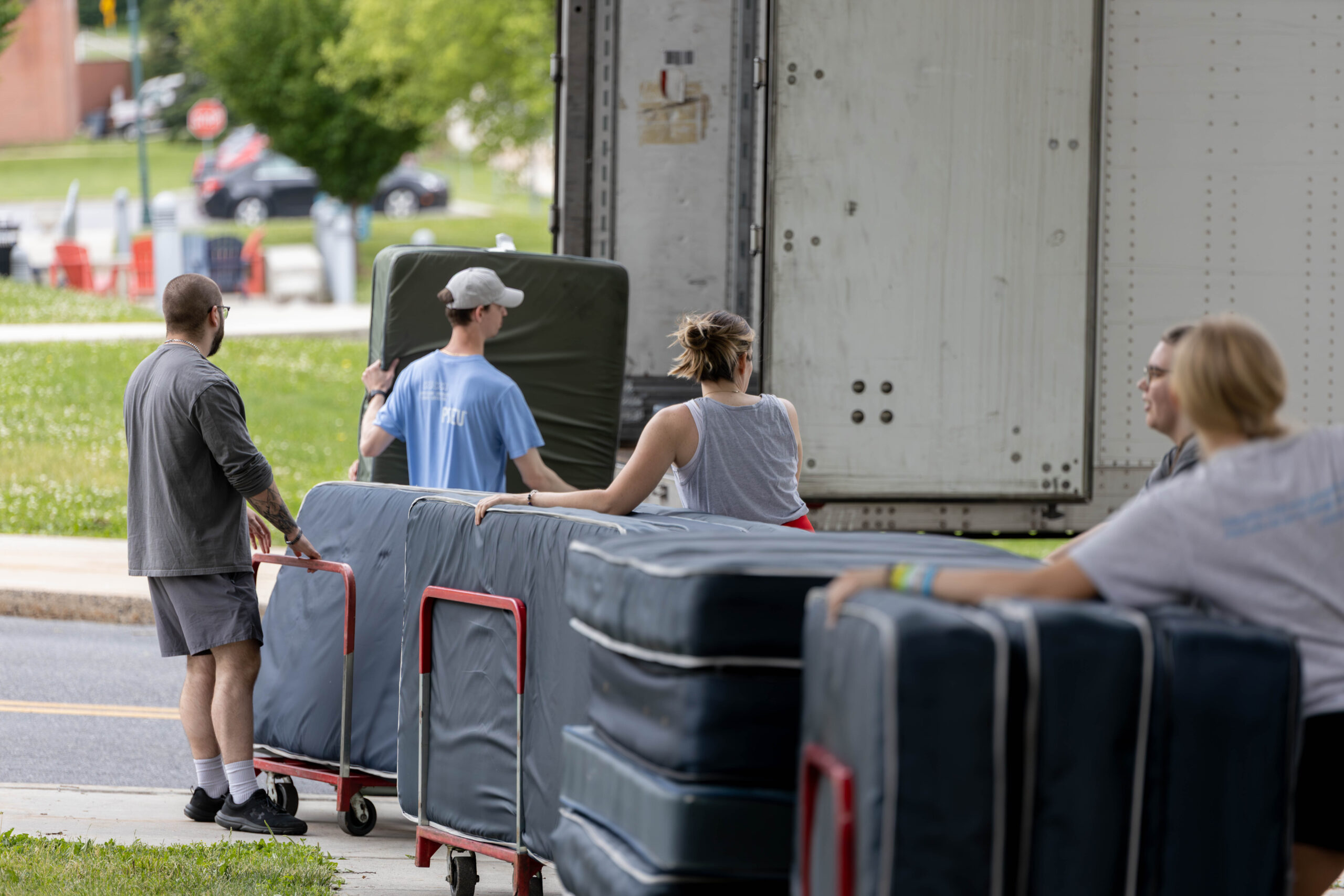 Housing and Residence Life recycles nearly 30 tons of mattresses
