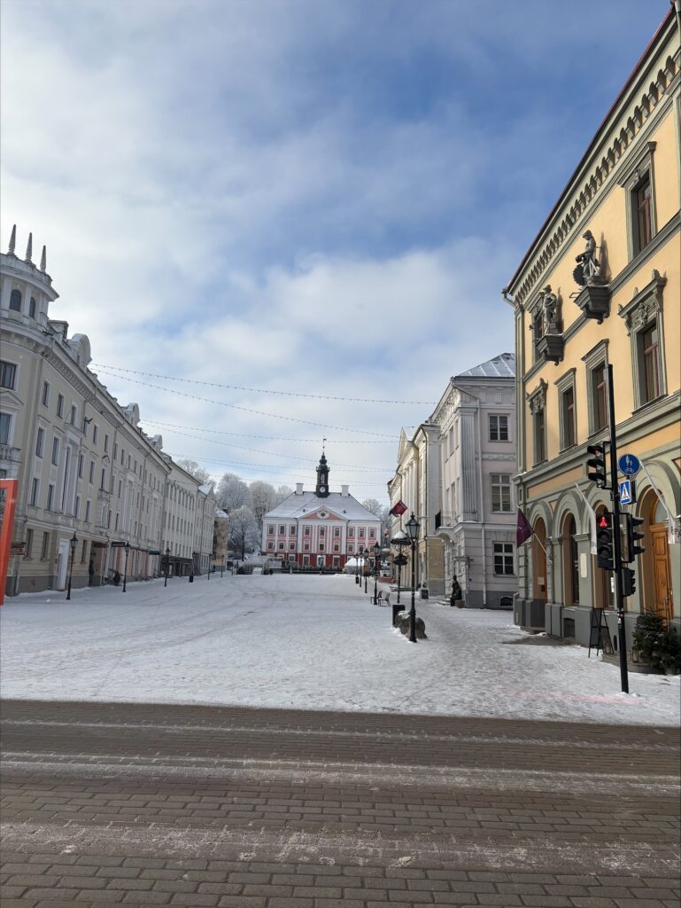 Tartu Town Hall Square; Ship students’ academic and professional study abroad experiences