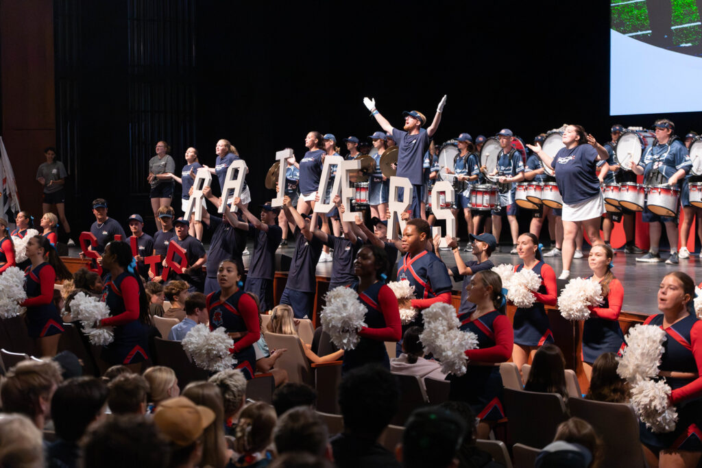 Shippensburg University welcomed students to campus during Fall Welcome Week; Pep Rally